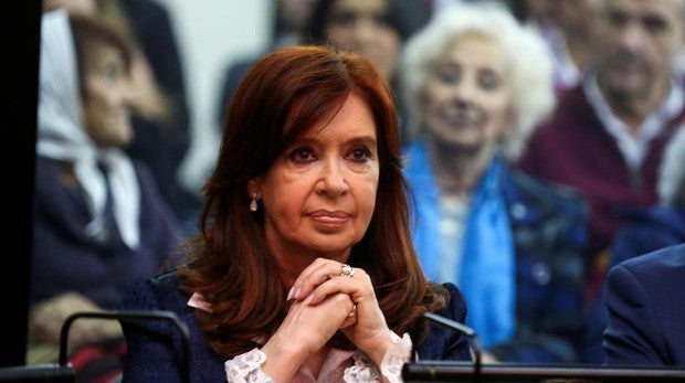 Cristina Fernández de Kirchner, este mrtes durante el juicio