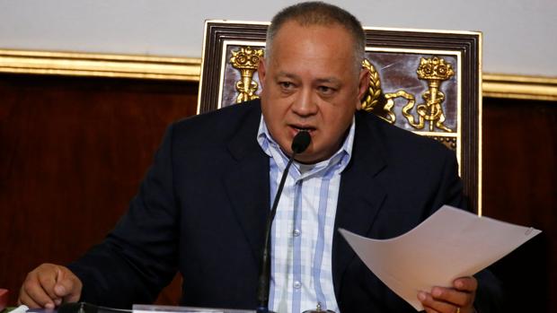 El presidente de la Asamblea Nacional Constituyente de Venezuela, Diosdado Cabello