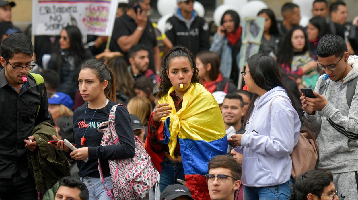 Resultado de imagen para Protestas en Colombia