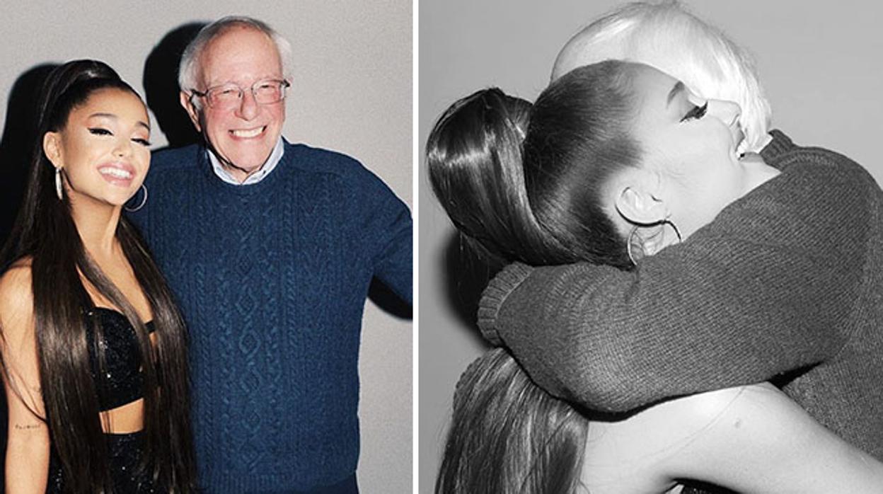 Ariana Grande con Sanders y Tom Hanks con Biden: los famosos eligen ...