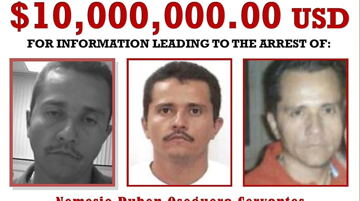 El Narcotraficante Mexicano «El Mencho» Convertido En El Más Buscado ...