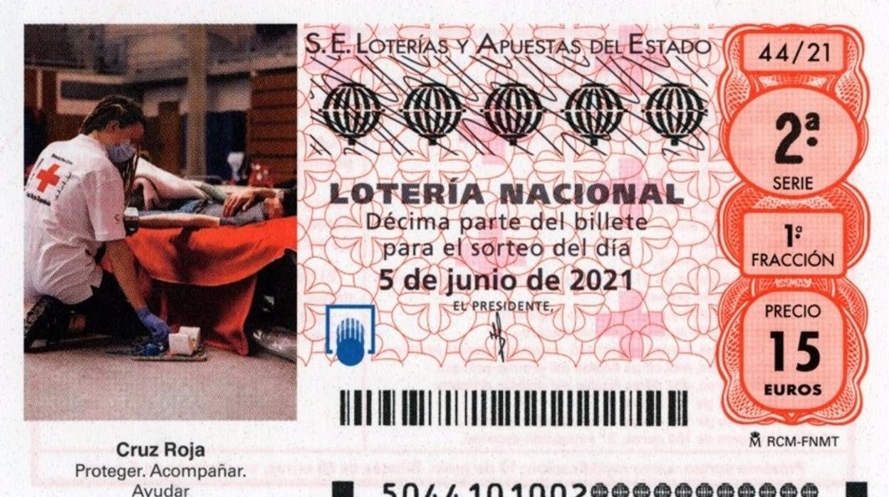 Comprobar número premiado Sorteo Extraordinario de la Cruz Roja