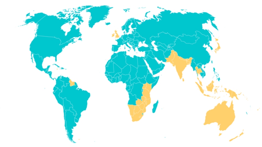 En qué países se conduce por la derecha y en cuales se hace por la izquierda En qué países se conduce por la derecha y en cuales se hace por la izquierda