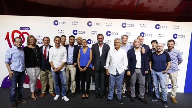 Presentación de la nueva temporada de la cadena COPE el pasado mes de septiembre