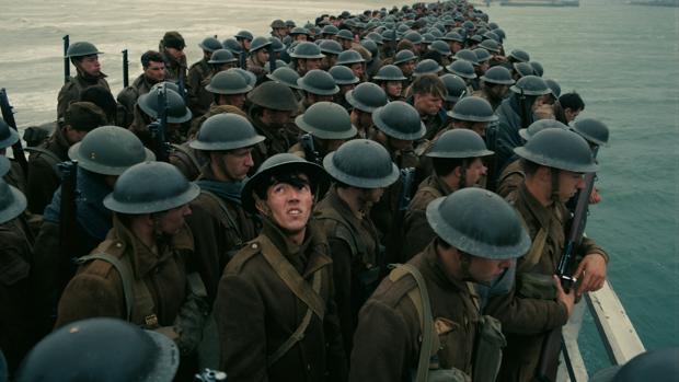 Una de las escenas de «Dunkerque»