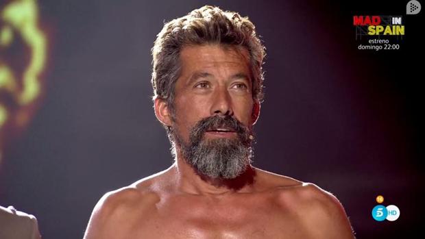José Luis, durante la final de «Supervivientes 2017»