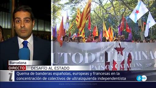 Momento de la interrupción
