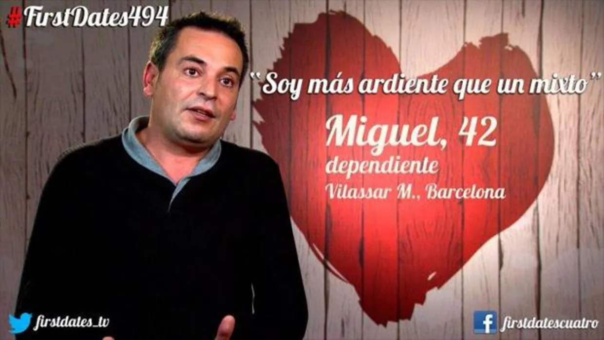 Los peculiares gustos de un comensal de «First Dates»: «A mí me gusta que  me peguen un par de bofetadas y me pongan firme»