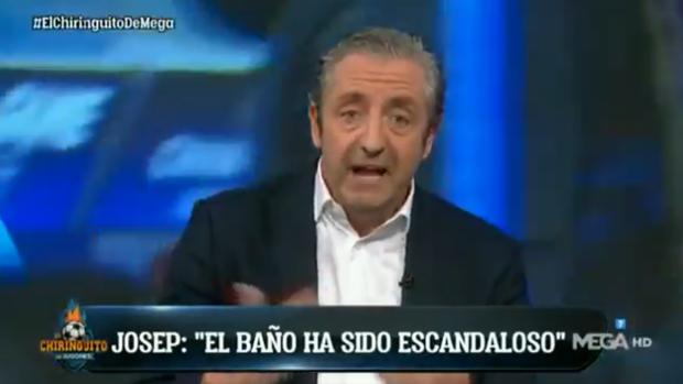 Pedrerol, muy crítico en «El chiringuito»
