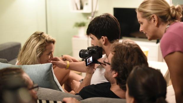 Rodaje del corto «El perdón», que participa en Cannes