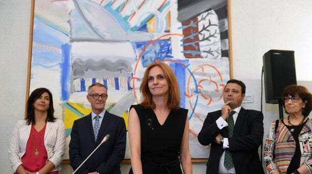 Beatriz Navas, nueva directora general del ICAA, en la toma de posisión que ha tenido lugar este miércoles