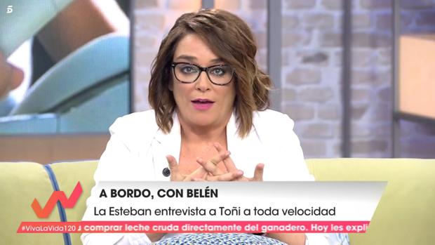 Toñi Moreno en «Viva la vida»