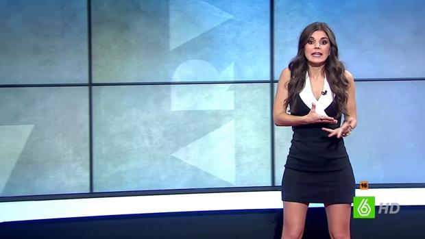 La periodista Lorena Baeza en «Al rojo vivo»