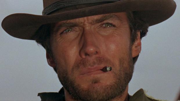 Clint Eastwood en «Por un puñado de dólares», la cinta más vista de de «Historia de nuestro cine»