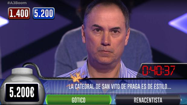 Erundino, este martes en «¡Boom!»