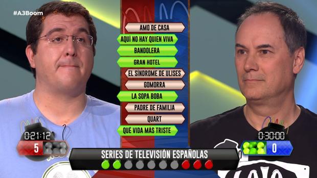 Antonio («Los 4 Fantásticos») y Erundino («Los Lobos»), este viernes en «¡Boom!»