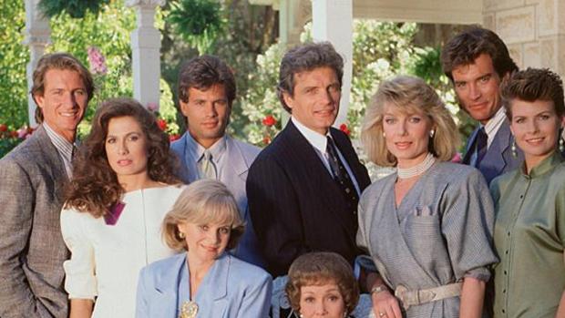 Los protagonistas de «Falcon Crest»