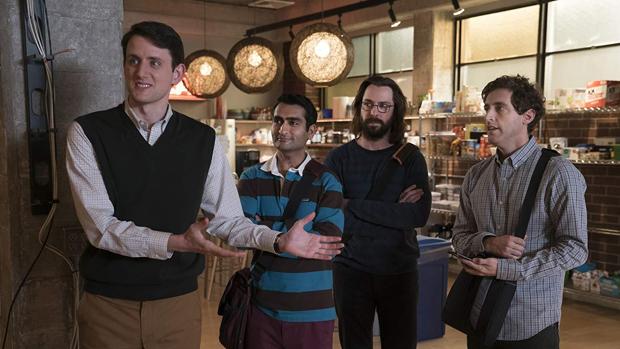 Los protagonistas de «Silicon Valley»