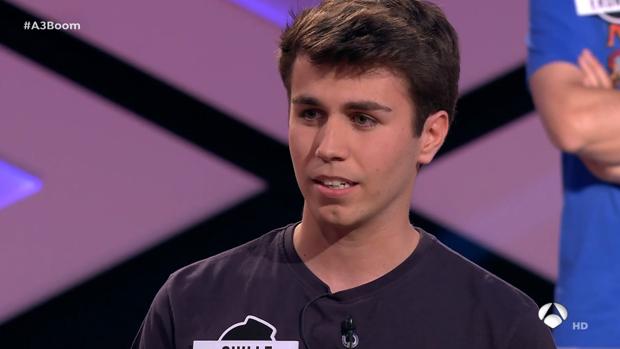 Guille, contrincante de «Los Lobos», este jueves en «¡Boom!»