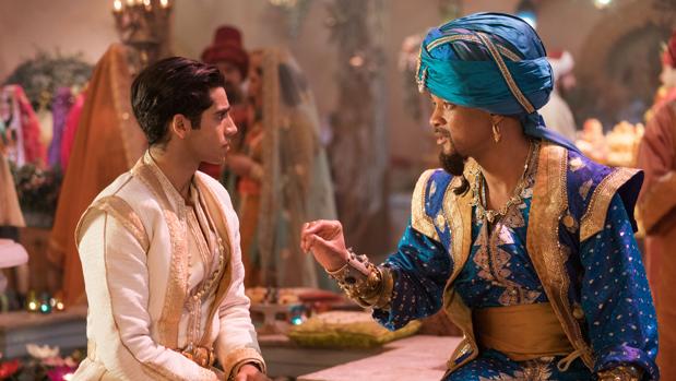 Fotograma de «Aladdin», con Will Smith como el Genio