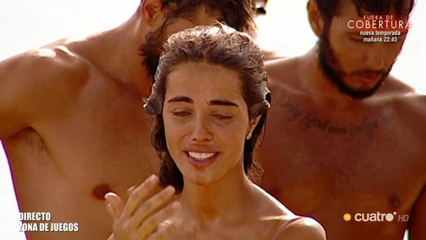 Violeta, desolada tras quedarse sin recompensa