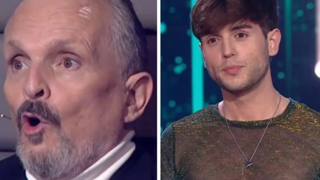 difícil tortura Silenciosamente Estupor por el veredicto de Miguel Bosé a un joven cantante: «Eres el  primero que sale marcando paquete»
