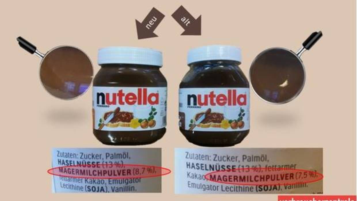 Más azúcar y menos avellanas: Nutella cambia su receta para indignación de  los consumidores