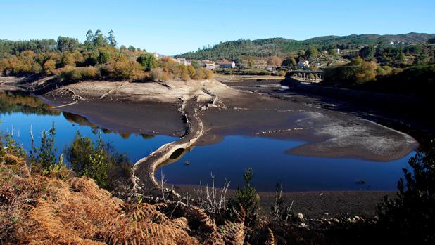 Estado en el que se encuentra el embalse de Eiras que abastece principalmente a Vigo