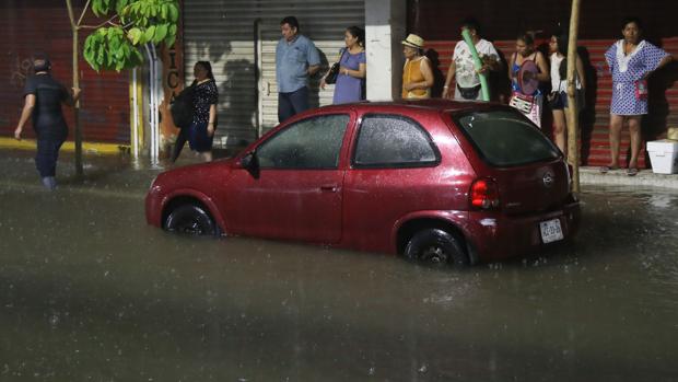 El huracán Rosa ha dejado fuertes lluvias en México