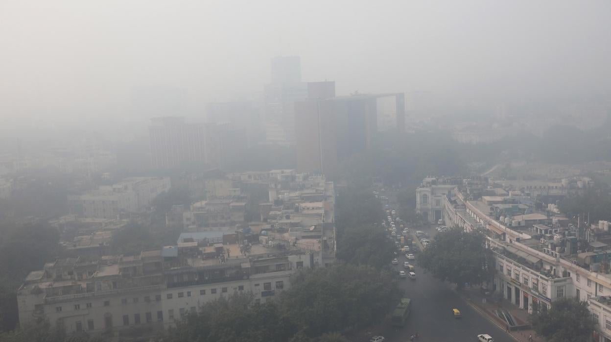 La contaminaci n del aire en nueva delhi se dispara hasta superar los 