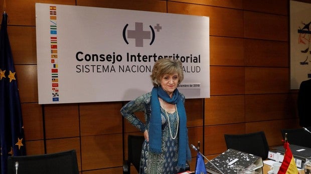 La ministra de Sanidad, María Luisa Carcedo