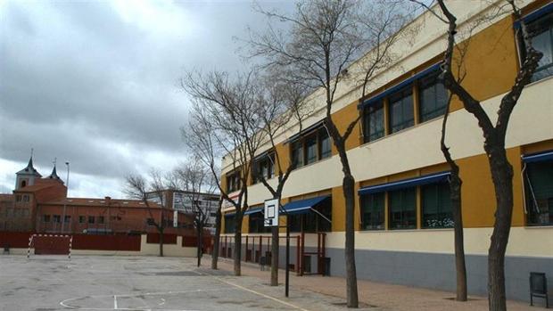 Imagen de arcivo del patio de un colegio
