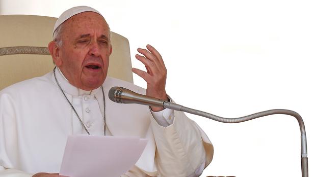 El Papa Francisco, esta mañana