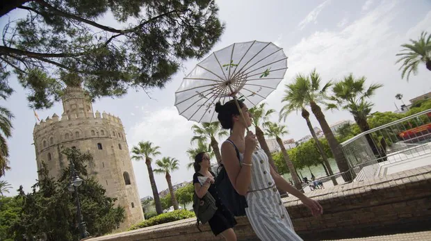 Calor en Sevilla