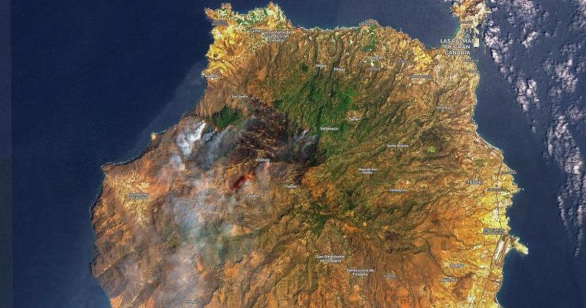 confiar Continente Agacharse El incendio de Gran Canaria remite y pierde potencial tras varias jornadas  ardiendo