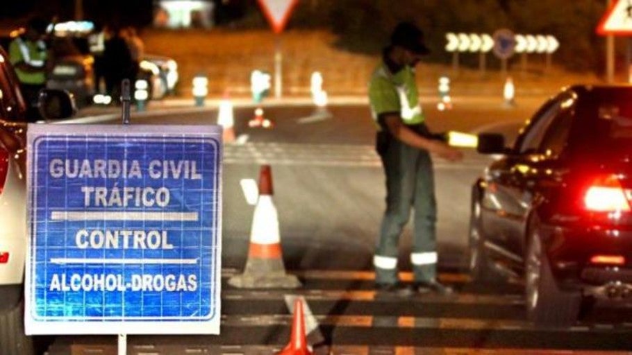 Denunciado un conductor al dar positivo en todas las drogas del narcotest