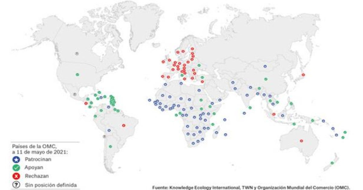 mapa de la omc