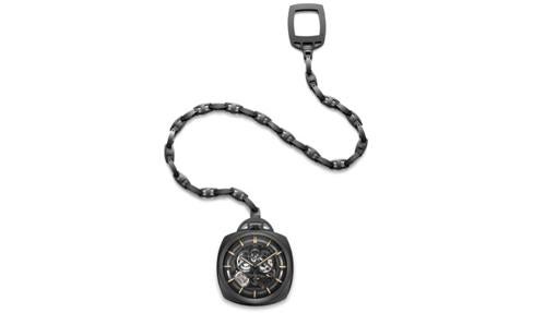 Pocket Watch Tourbillon GMT Cerámica 59 mm
