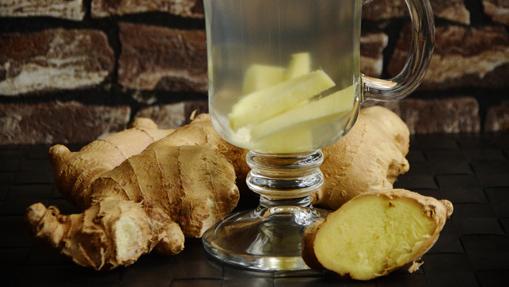 Infusión con jengibre