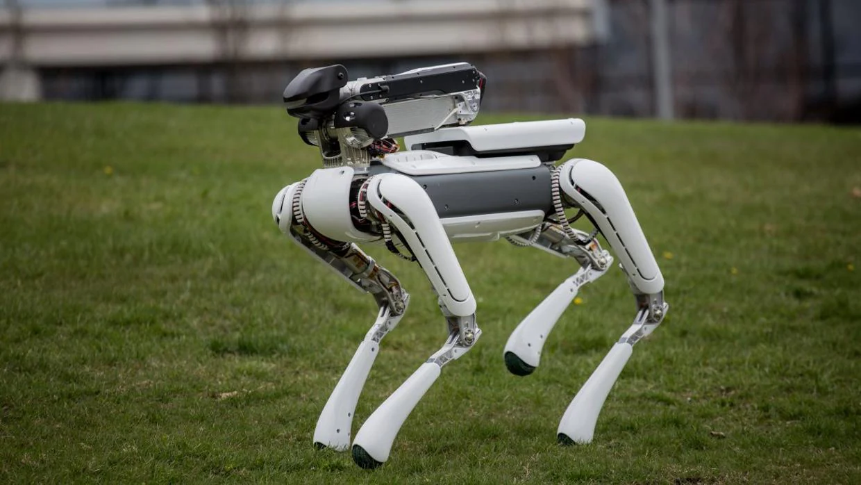 Fabrican una mascota robot que estornuda, se rasca y encima