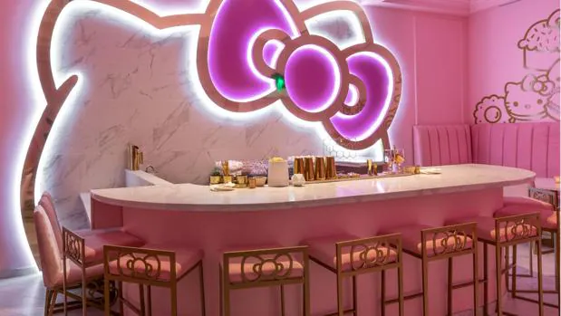 La cafetería de Hello Kitty que arrasa en Instagram