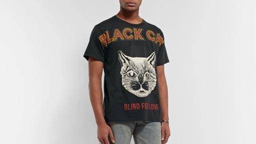 Camiseta con estampado de Gucci