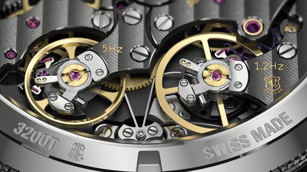 Un reloj que mide el tiempo en dos velocidades