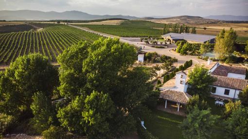 Vista de la Bodega Finca Río Negro