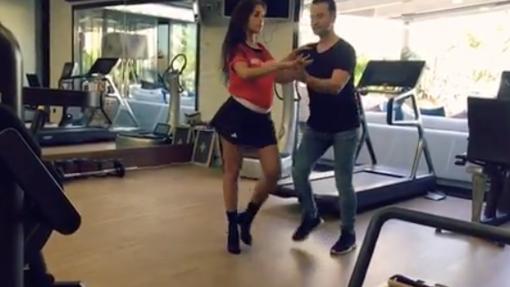 Georgina Rodríguez y su profesor