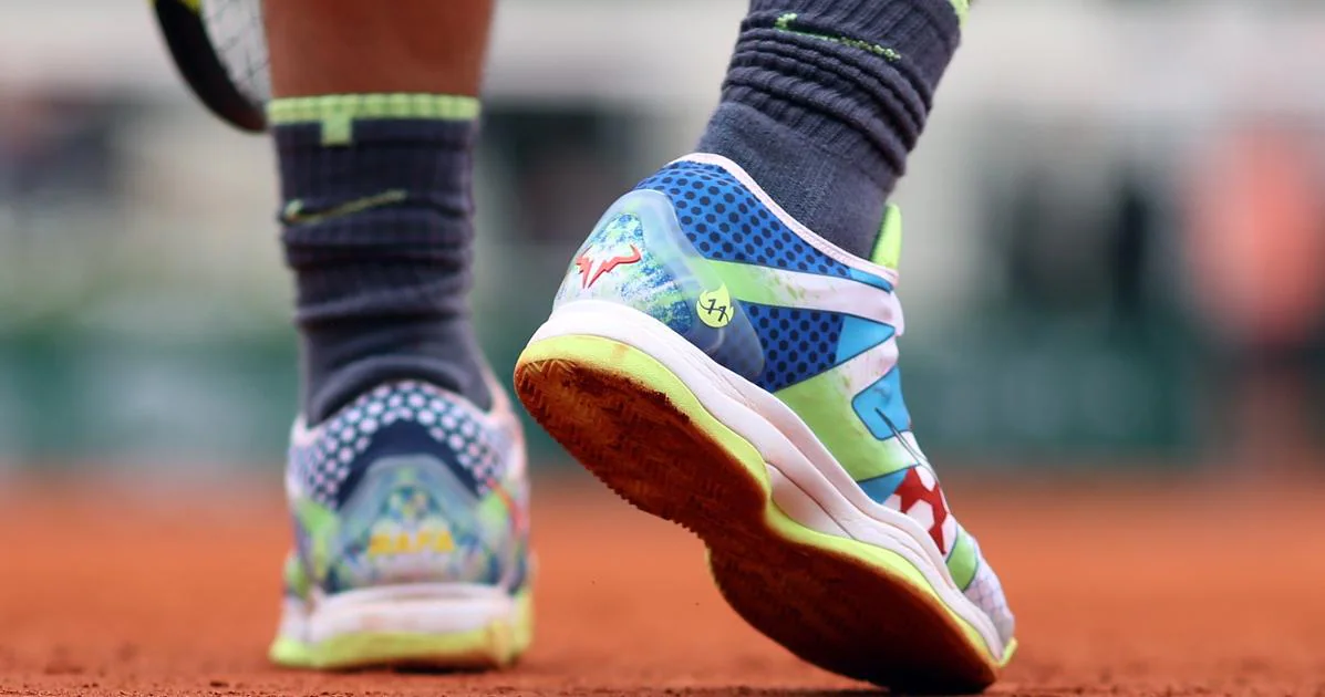 Las zapatillas Rafa Nadal ganó la final de Roland Garros