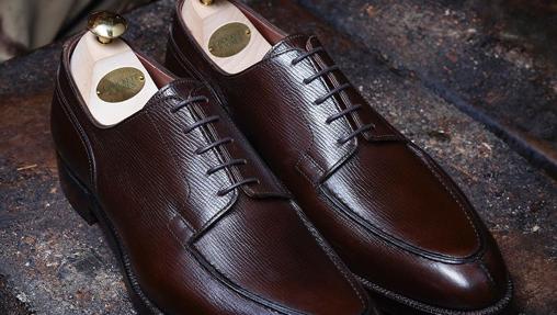 Zapatos de vestir Oxford de cuero hechos a mano para hombres Zapatos Zapatos para hombre Oxford y con punto en ala 