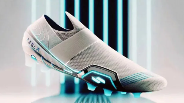 Las zapatillas fútbol del futuro ahora Tesla