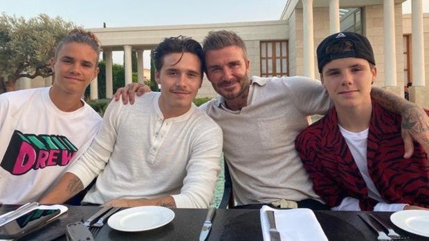 Brooklyn, Romeo, Cruz o por qué los hijos de David Beckham tienen más estilo que su propio padre