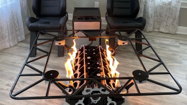 La mesa de café perfecta para amantes del motor cuesta 10.000 euros